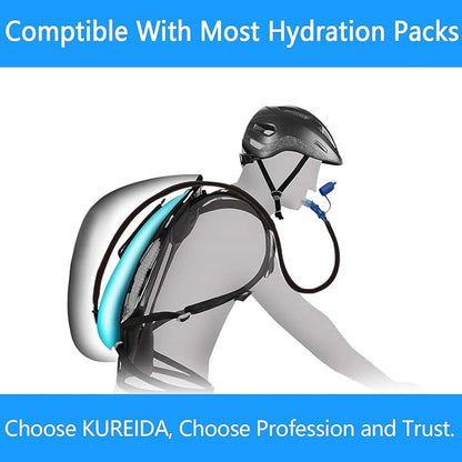 Hydration Bladder 2 Liter Leak Proof Water Reservoir,BPA Free,Wide Opening, Military Water Bladder Combined with Hydration Backpacks for Biking Hiking Running Camping Climbing.
