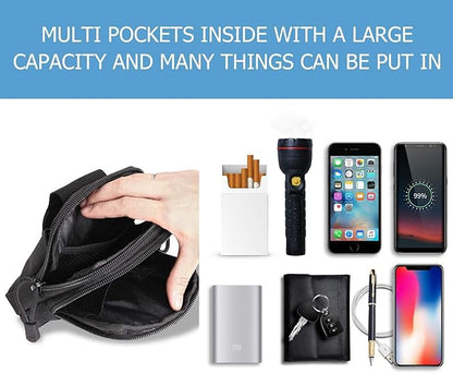 Tactical Molle Pouch, Universal EDC Waist Bag Pouches, Outdoor Belt Bags Gear Tool Gadget Pocket with Cell Phone Holster
