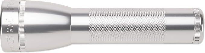 Maglite ML25LT LED 2-Cell C Flashlight, Silver