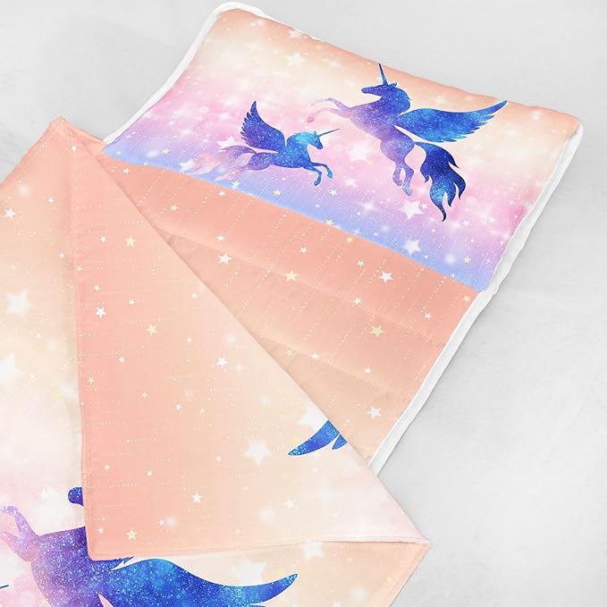 Space Nap Mat - Space Ship Galaxy Sleeping Bag with Removable Pillow - Daycare and Sleepovers Preschool Kindergarten Bedding Set for Kids Toddler Boys Girls