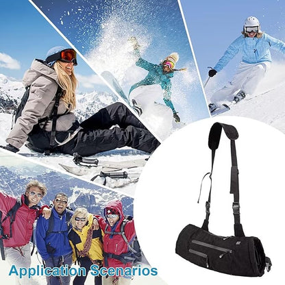Heated Hand Muff,Electric Heating Hand Warmer Pouch,Hand Warmers Rechargeable,Football Hand Warmer,3 Temperature Control,Hand Warmers Muff for Outdoor Hunting,Golf,Football,Camping (No Battery)