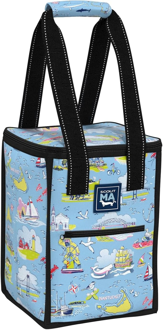 SCOUT Pleasure Chest - Soft, Lightweight, Insulated Cooler, Fits 5 Wine Bottles, Cooler for Beach, Pool, Boat, and Picnics