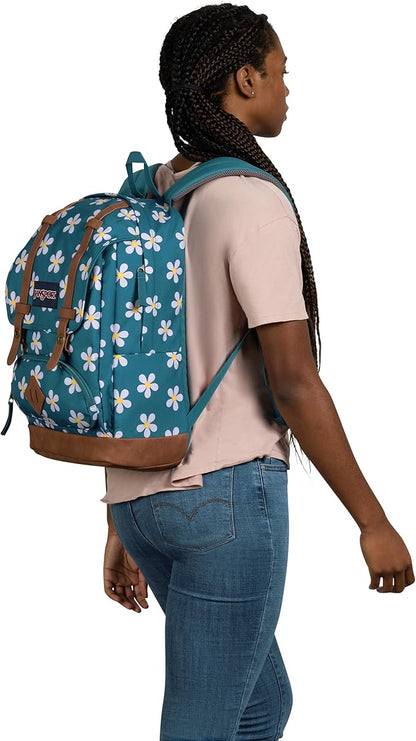 JANSPORT CORTLANDT Large Backpack, Precious Petals, One Size, Cortlandt