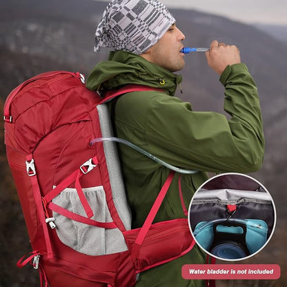 HOMIEE 50L Hiking Backpack Travel Bag Waterproof Camping Backpack with Rain Cover Lightweight Backpacking Backpack Rucksack