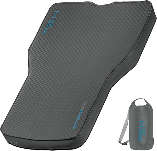LOSTHORIZON Tesla Camping Air Mattress with Foam, Self Inflating Sleeping Pad, 4.5" Thick, with Pump Sack, Model Y