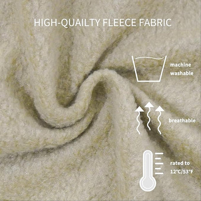 Ultralight Fleece Sleeping Bag Liner,Mummy Sleeping Bag Liner with Hood and Stuff Sack Suit for Camping,Travelling and Hiking in All Seasons