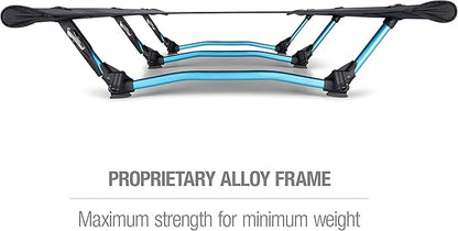 Helinox Cot One Lightweight, Compact, Collapsible, Portable Camping Cot, Regular, Black