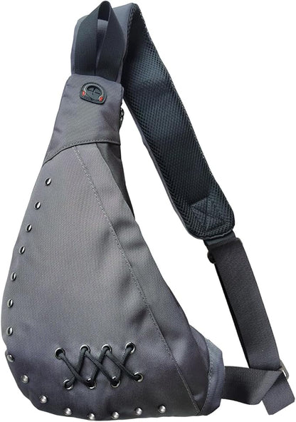 Nylon Sling Chest Bag Daypack Bicycle Travel Gym Backpack