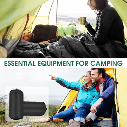 Tudomro 16 Pack Camping Sleeping Bags Bulk Adults Envelope 4 Season Cold Warm Weather Lightweight Waterproof Compact Backpacking Sleeping Bag for Travel Hiking