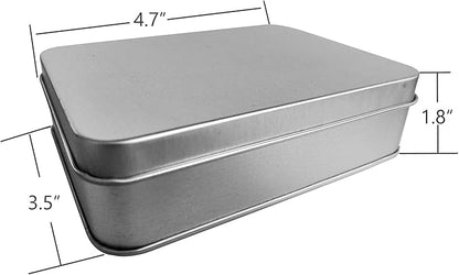 eGreen Emergency Fire Starter Magnesium 99% Pure 6 Bags for Storm Hurricane Outages Camping Hiking Bushcraft Outdoor Survival + Free Water Proof Tin Container