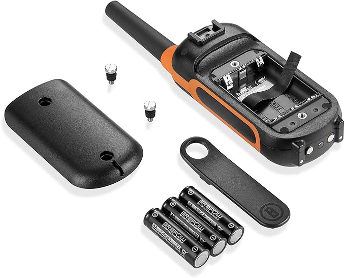 New Bushnell LPX650 Walkie Talkies - Waterproof Long Range Two Way Radios, IP67 Rugged Floating Design, USB-C Rechargeable - Equipped for Wherever Life Takes You (2 Pack)