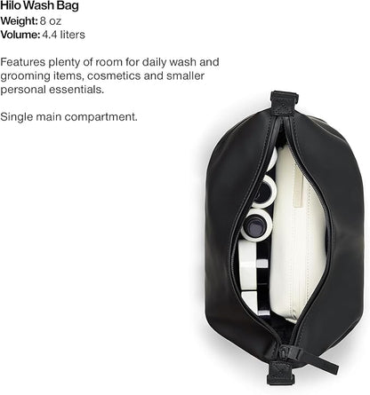 RAINS - Hilo Waterproof Wash Bag for Travel - Men & Women (Navy)