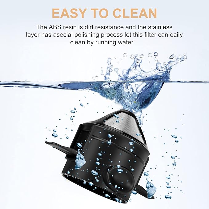 Pour Over Coffee Maker,Portable Stainless Steel Reusable Coffee Filter, Mini Collapsible Paperless Single Serve 1 Cup Coffee Dripper Cup Easy To Clean For Travel Camping
