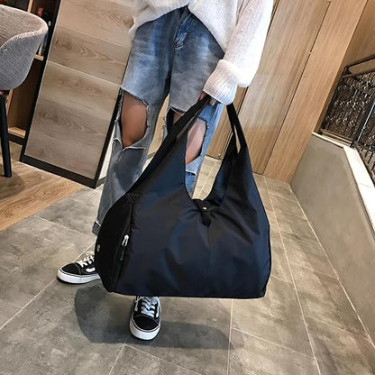 Travel Duffel Bag,Gym Tote Bags,Sports Duffel Bag with Shoe Compartment Wet Dry Separated Pockets for Women Men