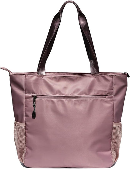 ESVAN Original Floral Water Resistant Large Tote Bag Shoulder Bag for Gym Beach Travel Daily Bags Upgraded