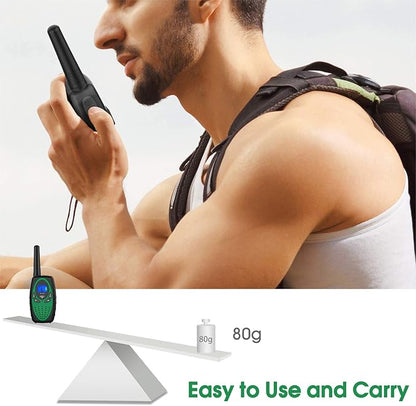 M880 Walkie Talkies for Adults (Green 2 Pack)