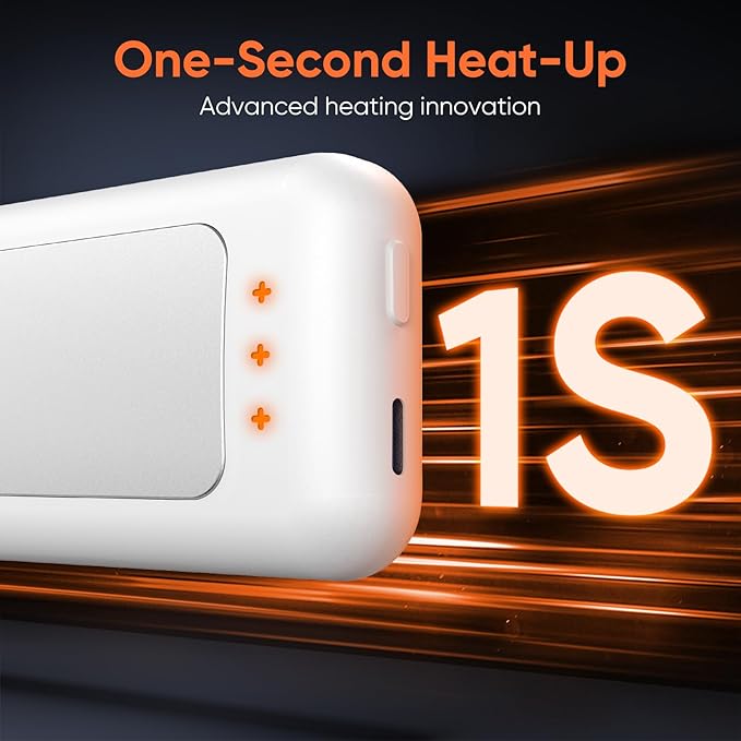 Hand Warmers Rechargeable, 2 Pack 6400mAh Electric Hand Warmer, 16 Hours Lasting, Great for Outdoors, Camping, Gifts for Men Women