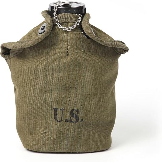 WW2 US Canteen Green Color Reproduction
