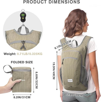 G4Free 10L/15L/20L Hiking Backpack Lightweight Packable Hiking Daypack Small Travel Outdoor Foldable Shoulder Bag