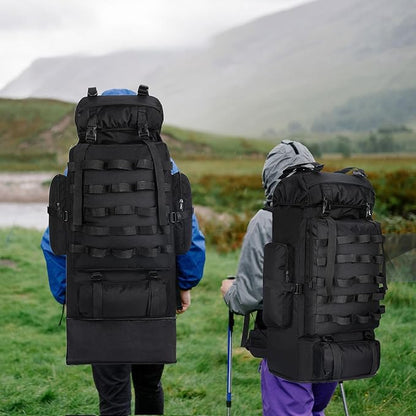 70L/100L Hiking Backpack, Large Camping Backpack with Rain Cover, Waterptoof Military Tactical Backpack, Molle Racksack Backpacking Daypack