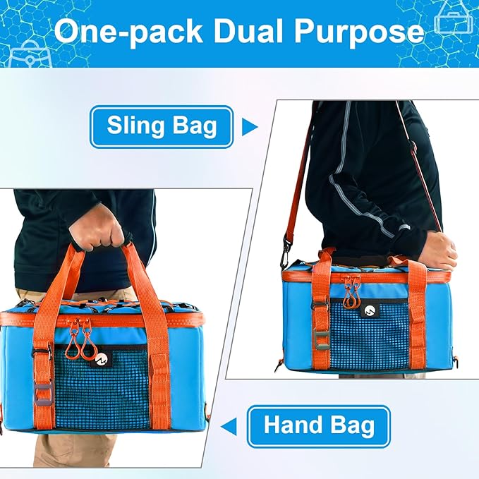 Paddle Board Cooler, Paddleboard Cooler Deck Bag with Detachable Bottle Opener, Paddle Board Accessories, Sup Cooler Bag for Beach, Camping, Kayaking, Travel