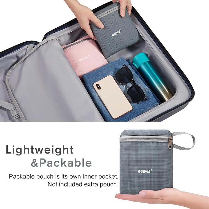 G4Free 10L/15L Hiking Backpack Lightweight Packable Hiking Daypack Small Travel Outdoor Foldable Shoulder Bag(Dark Grey)
