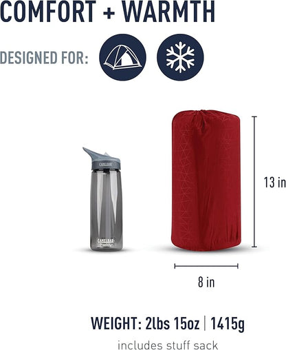 Sea to Summit Comfort Plus Self-Inflating Foam Sleeping Pad for Camping