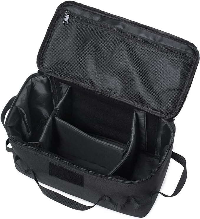 Tactical Camping Storage Bag 11L Tactical Utility Tote Bag Camping Cookware Organizer Trunk Organizer with Shoulder Strap