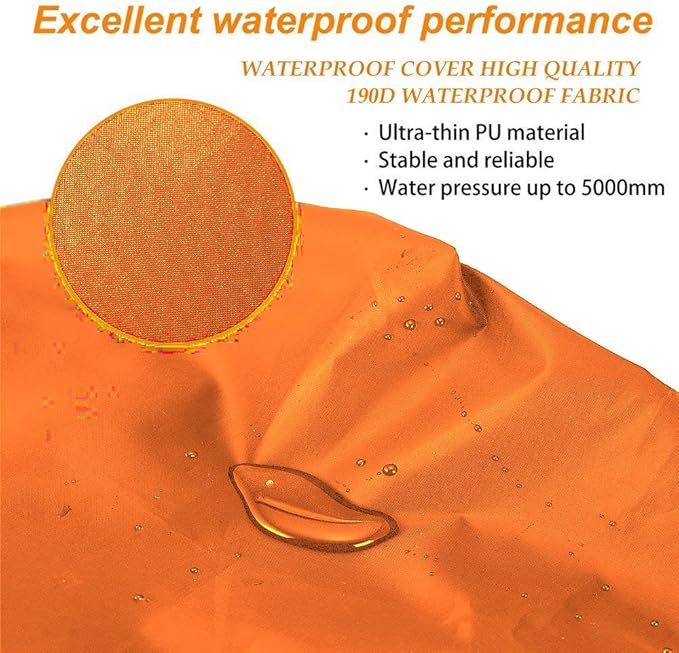 20-80L Waterproof Backpack Rain Cover with Storage Pouch and Adjustable Buckle Strap for Traveling Outdoor Hiking Camping