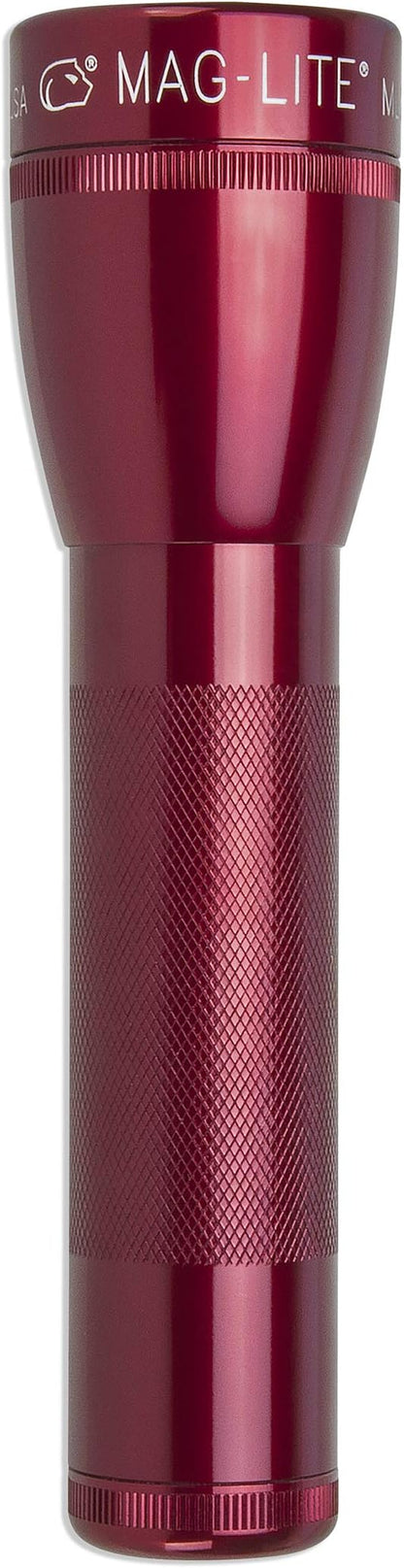 Maglite ML25LT LED 2-Cell C Flashlight, Red - ML25LT-S2036