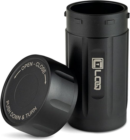 EDC120 Rugged Waterproof EDC Survival Tactical Storage Container, Zytel