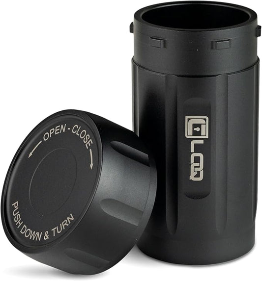 EDC120 Rugged Waterproof EDC Survival Tactical Storage Container, Zytel