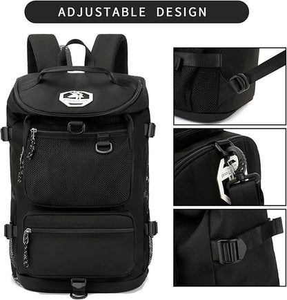 gym duffel bag backpack wrestling bag with shoe compartment 4 kinds of back method waterproof sports walking laptop