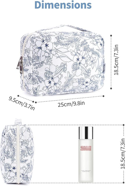 Narwey Hanging Travel Toiletry Bag Cosmetic Make up Organizer for Women and Girls Waterproof