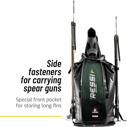 Cressi Dry Bag Gara 60 LT - Backpack Dry Bag for Diving Fins and Diving Material, Unisex Adult