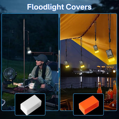 BORUIT V20 LED Small Powerful EDC Flashlight with Clip,180°Head Swivels,1000LM USB C Rechargeable Mini Pocket Keychain Flash Light with Red COB Light-14 Mode,IP67,Magnetic,110DB Buzzer(Black)