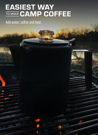 COLETTI Bozeman Percolator Coffee Pot — America’s Favorite Percolator [9 cup]
