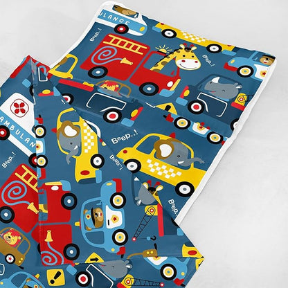 Space Nap Mat - Space Ship Galaxy Sleeping Bag with Removable Pillow - Daycare and Sleepovers Preschool Kindergarten Bedding Set for Kids Toddler Boys Girls