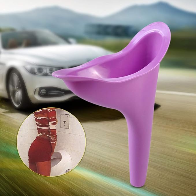 Female Urination Device,Travel Camping Outdoor Standing Pee Reusable Urinal Women Funnel Portable Urine Urinary（4 Pcs ）