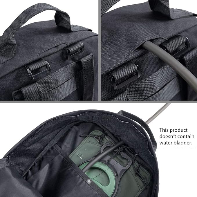 EXCELLENT ELITE SPANKER Outdoor Hydration Backpack Bundle Packs Water Bladder Carrier for 3L Water Bladder