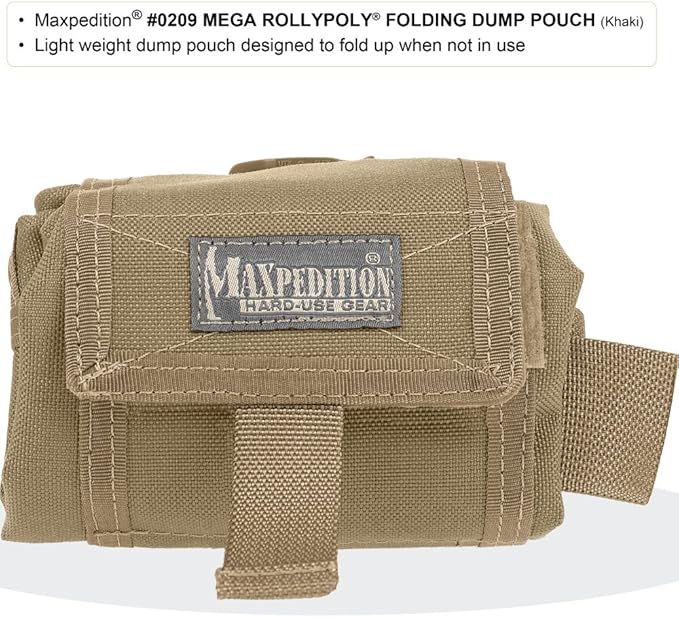 MAXPEDITION Mega Rollypoly Folding Dump Pouch