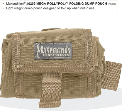 MAXPEDITION Mega Rollypoly Folding Dump Pouch