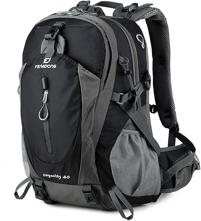 40L Waterproof Lightweight Hiking,Camping,Travel Backpack for Men Women