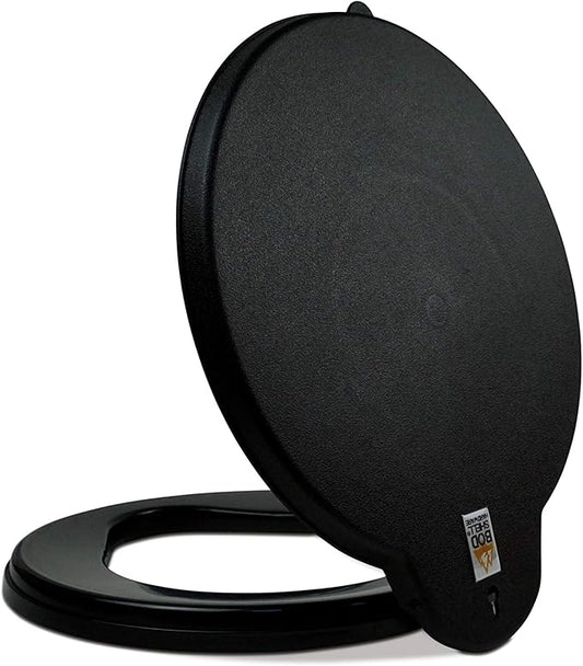 Portable Toilet Seat Lid Bundle with Sanitation Kit - for Emergencies and Camping, fits 5 Gallon Bucket (Lid and Sanitation Kit)