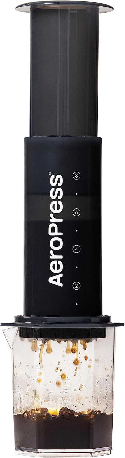 AeroPress Original XL Coffee Press – 3 in 1 brew method combines French Press, Pourover, Espresso. Full bodied, smooth coffee w/out grit or bitterness. Small portable coffee maker for camping & travel