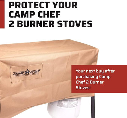 Camp Chef Patio Cover Cover for Two-Burner Cooking System - Patio Cover for Camp Stove - For Outdoor Cooking - Protect Your Cooking System from Inclement Weather