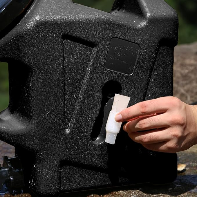 Water Container with Spigot - 2.6Gallon/3.2Gallon Water Jug Portable Camping Water Tank BPA Free - Emergency Water Storage for Camp Outdoor Hiking