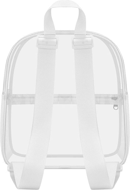 Oraben Clear Backpack for Stadium Events Stadium Backpack Waterproof 12x6x12 Clear Bag for Adult Concert Sport Work