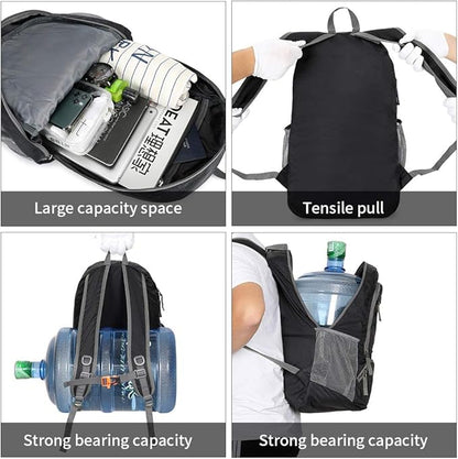 35L Lightweight Foldable Waterproof Packable Travel Small Hiking Backpack Daypack for men women
