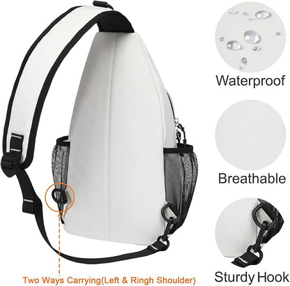 MOSISO Sling Backpack, Multipurpose Crossbody Shoulder Bag Travel Hiking Daypack